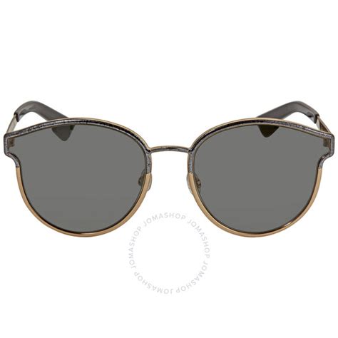 dior gray geometric ladies sunglasses diorsymmetric gby/2k